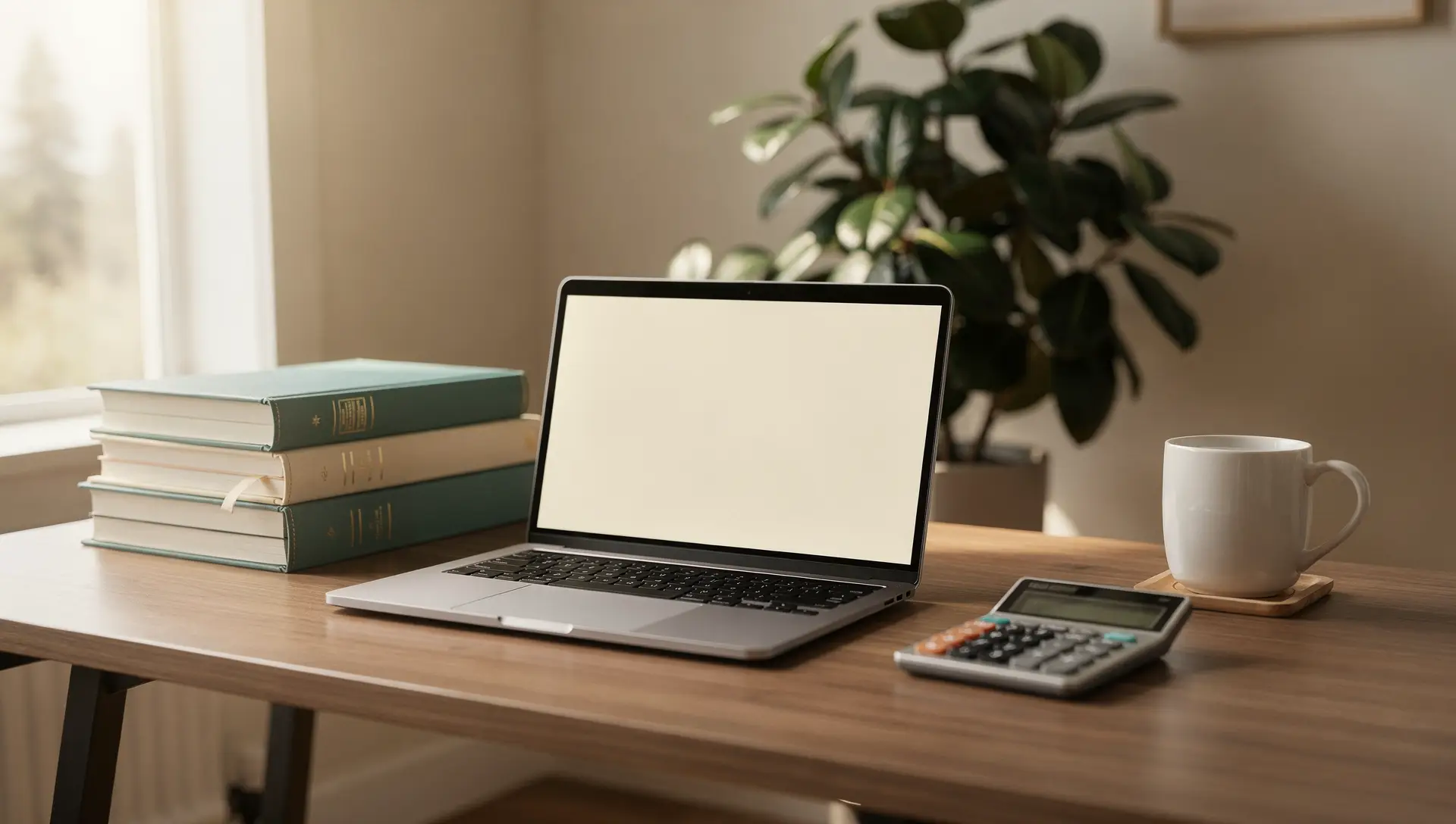 Bookkeeping workspace, Parker Bookkeeping, Portland, OR
